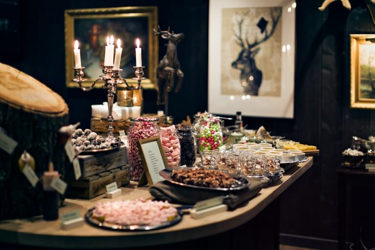 Julgodis, julbord på Katrinelund